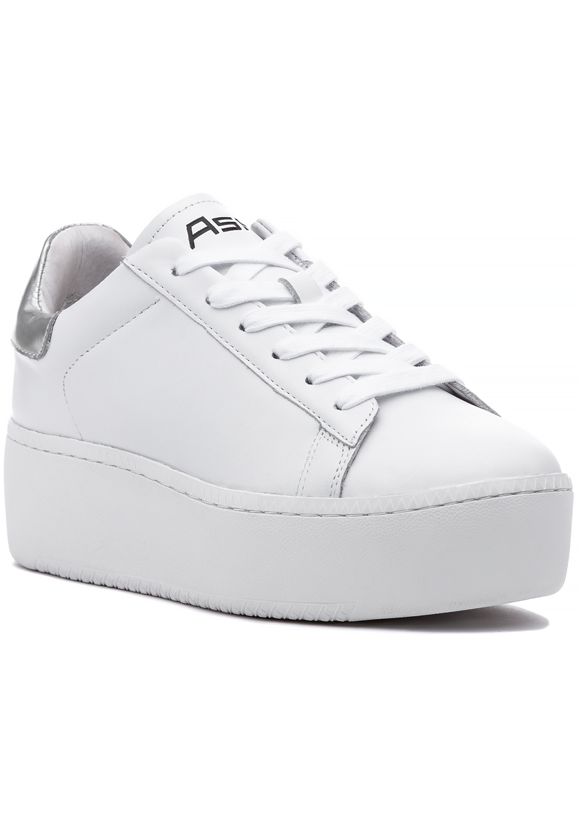 white and silver designer shoes