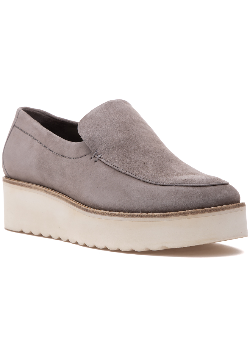 Vince Zeta Loafer Smoke Suede