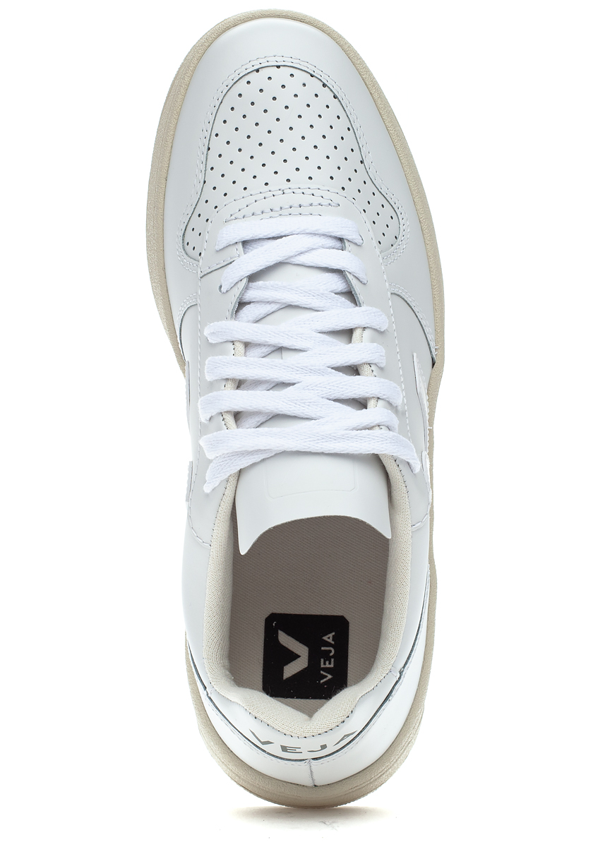 【送料&関税込】Veja V-12 Sneakers In White Leather V-12 LEATHER WHITE | VEJA
