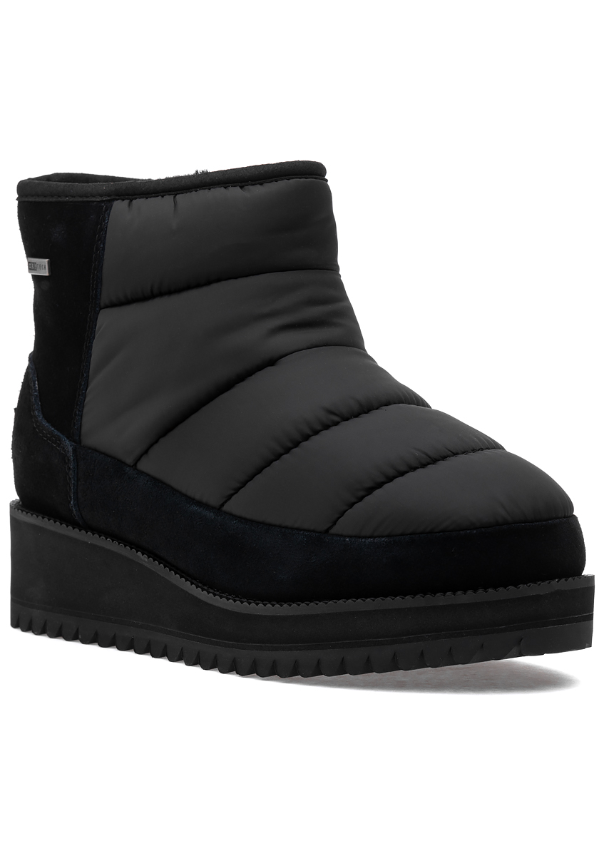 ugg ridge mini boots in black