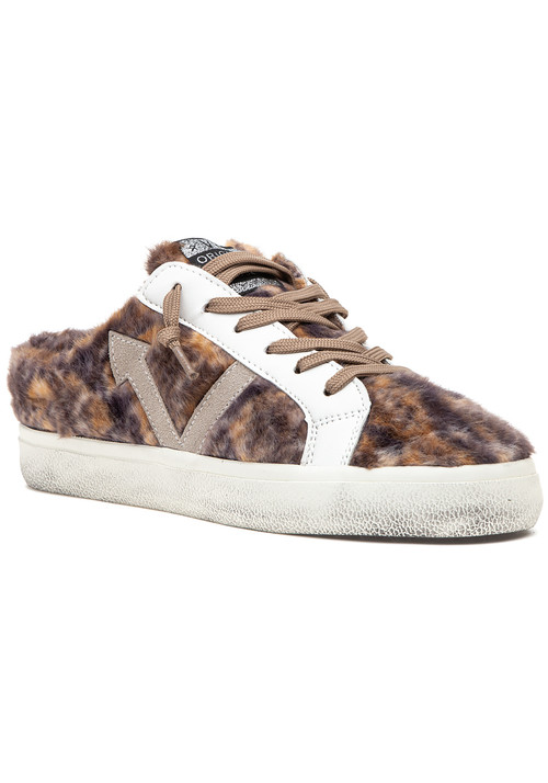 VINTAGE HAVANA Snuggle Sneaker Brown Snake