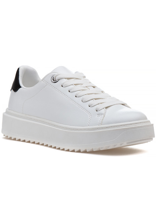 Steve Madden Charlie Sneaker White/Black