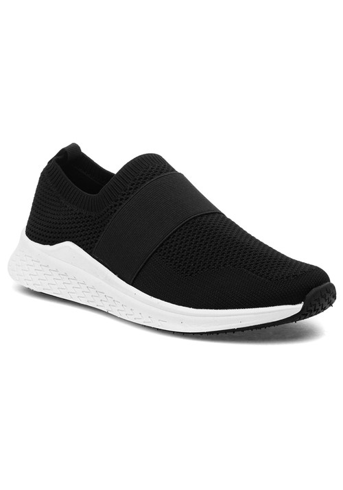 Delta Sneaker Black Knit