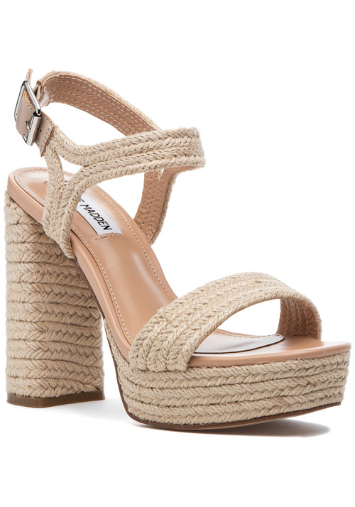 ★Steve Madden★新作★大人気★LOURDES MESH NATURAL★サンダル LOURDES Mesh Natural Platform Heel | Women's Heels – Steve