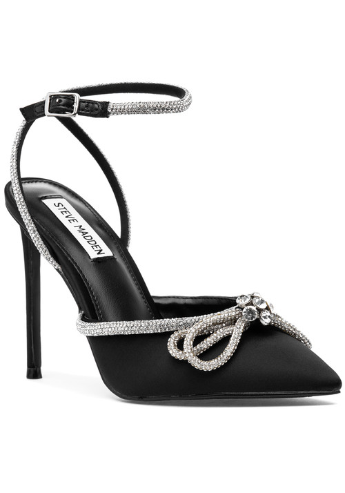 ★STEVE MADDEN★Rubie-r シルバー グリッター リボン ミュール Rubie-R Sandal SILVER – Steve Madden Europe