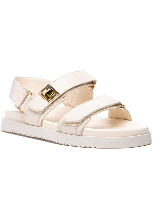 Steve Madden Mona Sandal Bone Leather