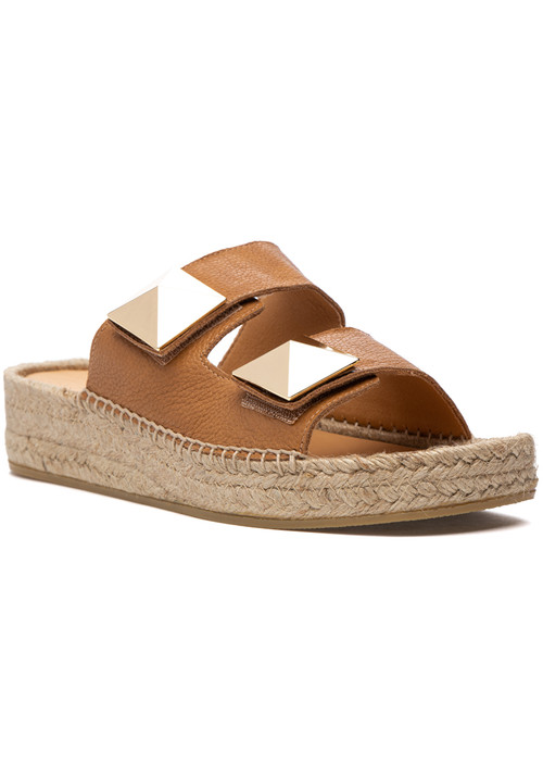275 Central Milano Espadrille Sandal Cuoio Leather