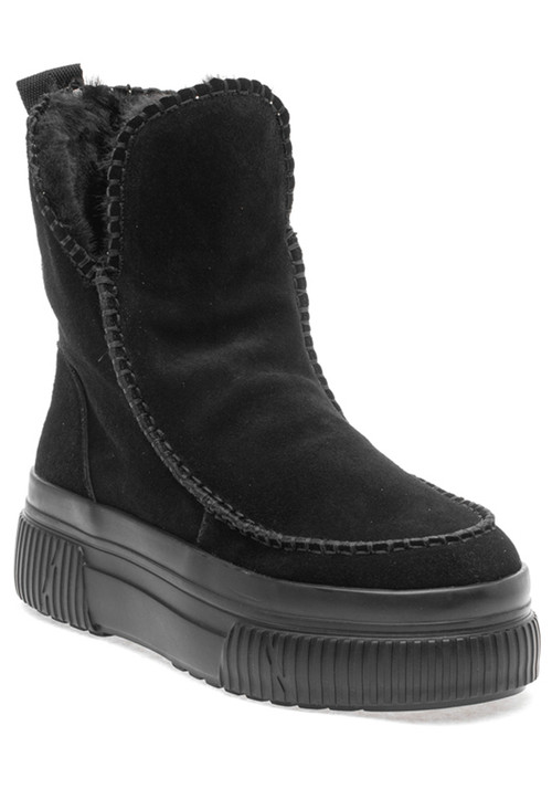 J/Slides Ely Boot Black Suede