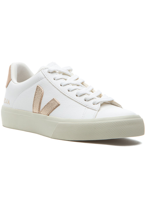 VEJA★CAMPO★WHITE PLATINE CAMPO LEATHER WHITE PLATINE | VEJA