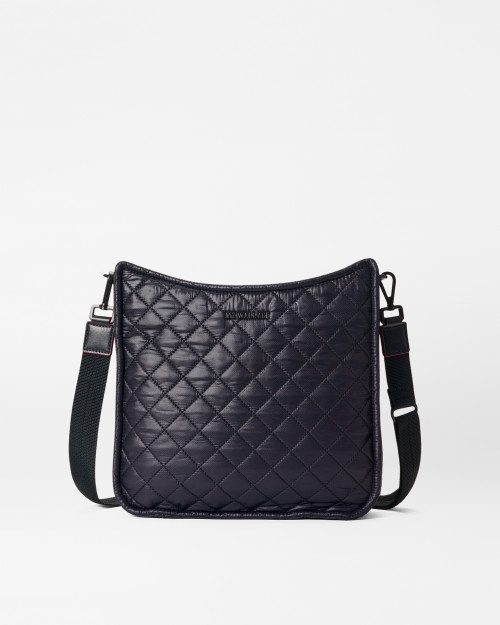 【MISCHIEF】 LIGHTWEIGHT FLAT CROSS BAG BLACK MZ Wallace Handbags Metro Box Crossbody Black