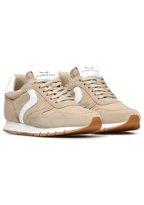 VOILE BLANCHE レディーススニーカー JULIA SUEDE 3B18 Voile Blanche Julia Sneaker Beige Suede