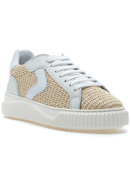 Voile Blanche Lipari Sneaker Cream-White