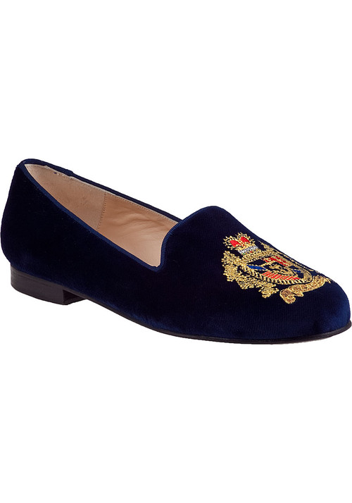 Jon Josef G-Emblem Loafer Navy Velvet display picture 3