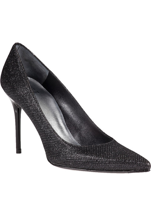 Stuart Weitzman Flirt Pump Black Fabric