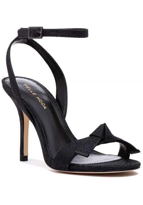 Pelle Moda Kim 2 Sandal Black Metallic