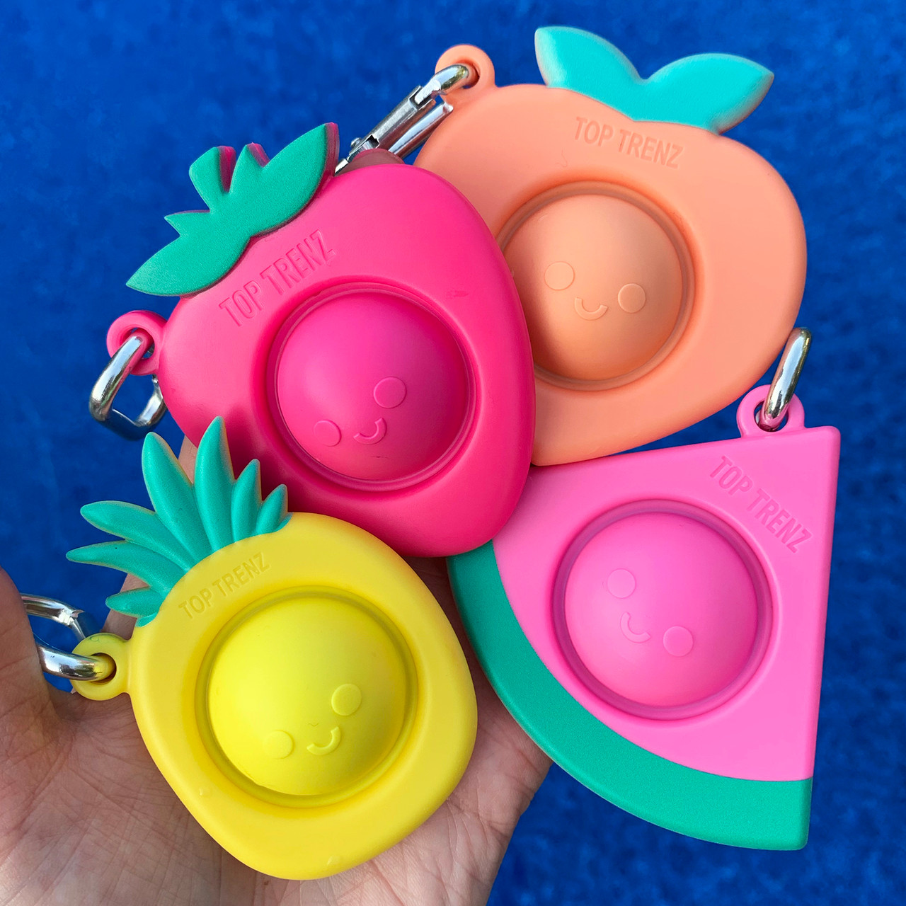 Watermelon Mega Pop Keychain Fidget Toy | Portable Stress Relief
