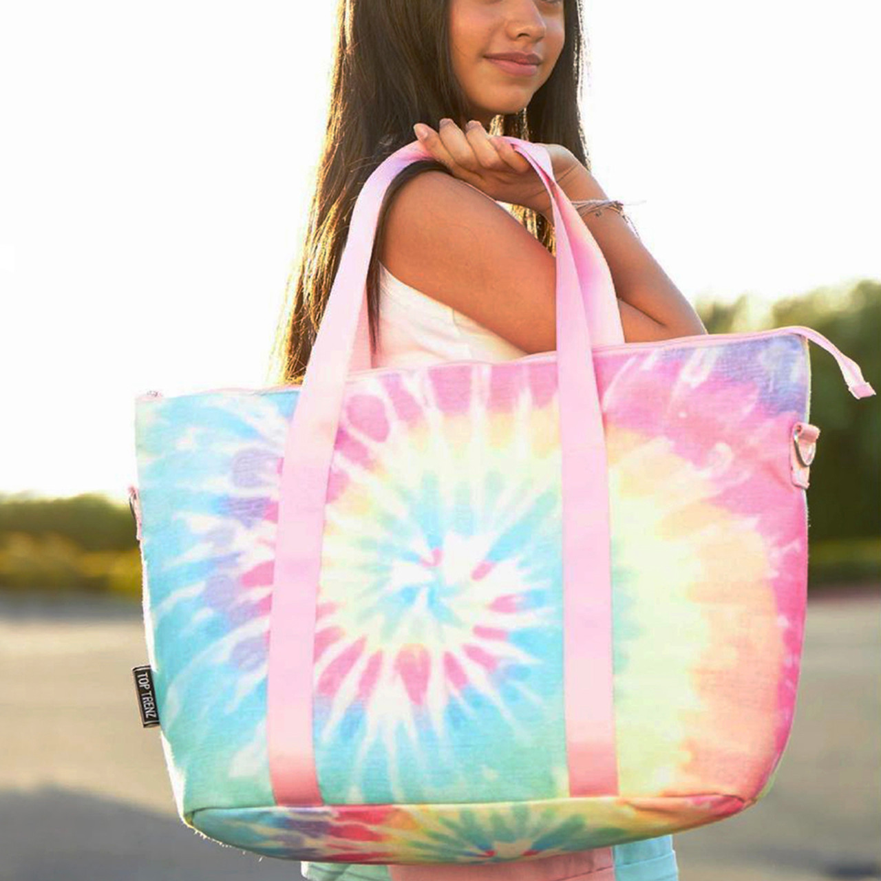Buy TIE-DYE BLUE PU LEATHER SHOULDER BAG for Women Online in India
