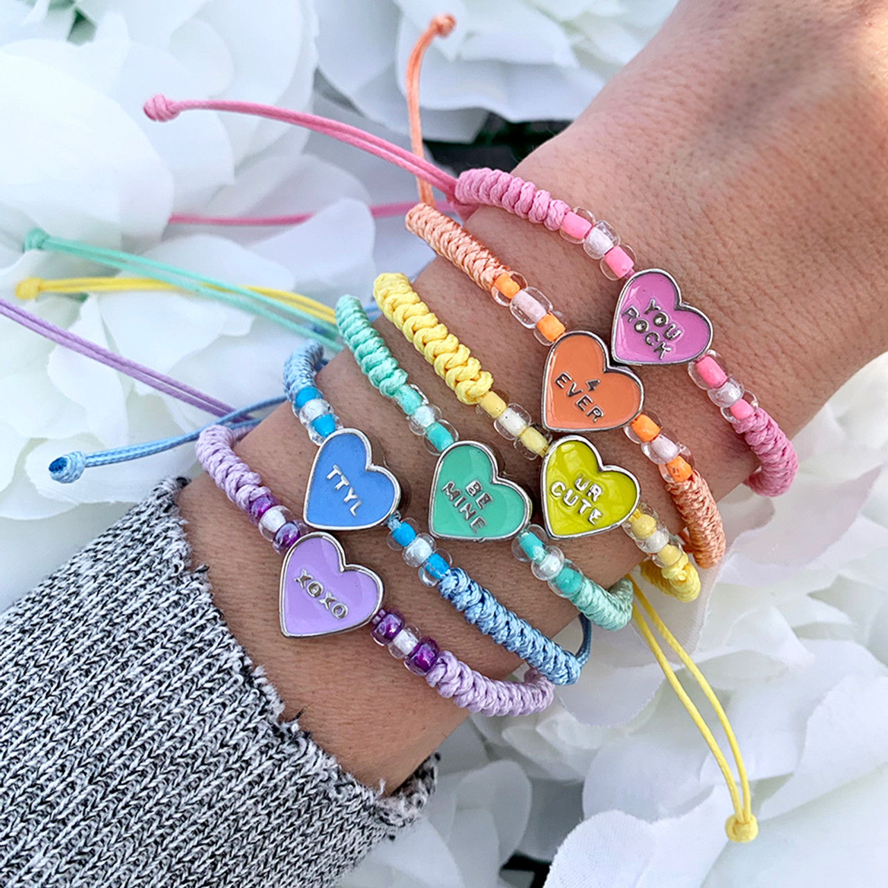 Friendship bracelet store valentines