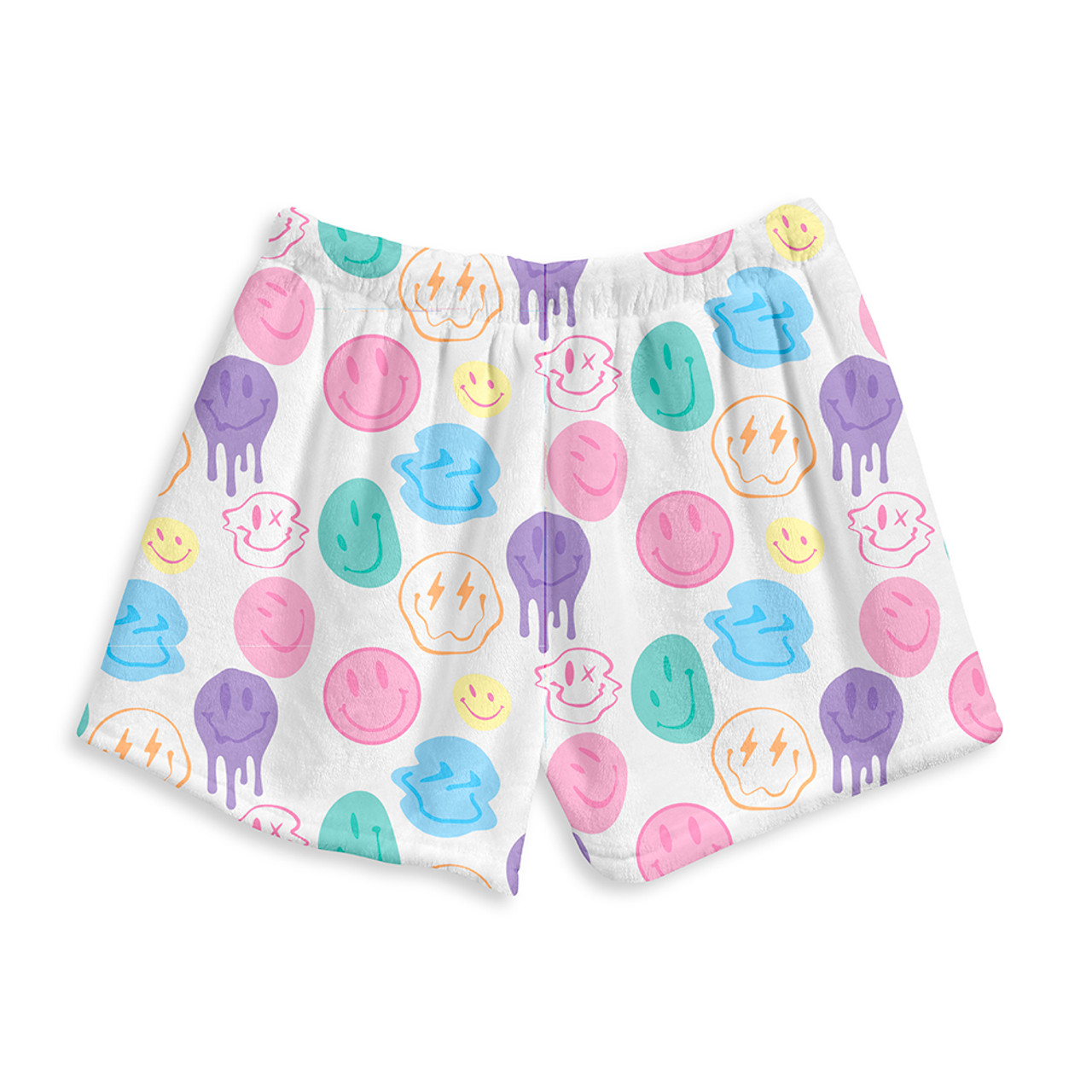 Happy Sherbet Fuzzy Lounge Shorts