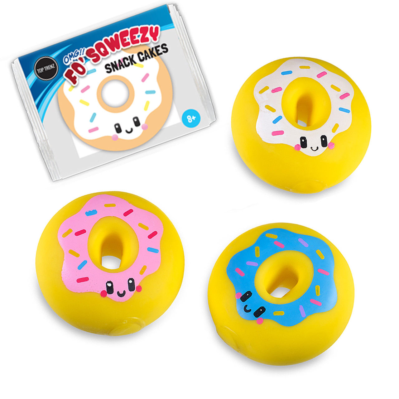 【ディグダ】OGKush 10 SweetSkunk 10 OMG Fo' Sqweezy Snack Cakes Edition Squishy Donut