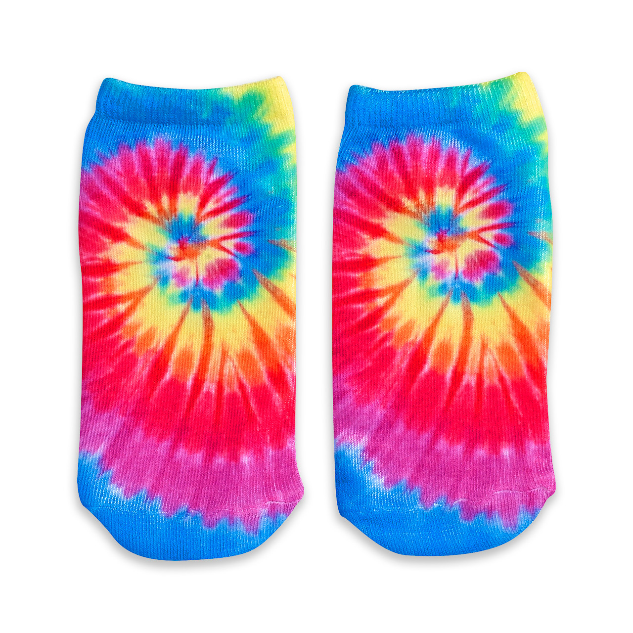 Tie Dye Ankle Socks- Bring some color to your feet