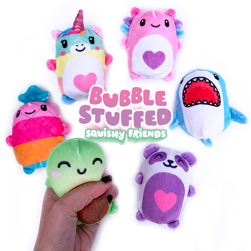 squishy bubble plush