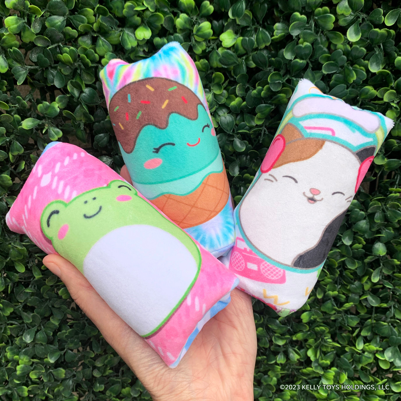 Squishmallows Water Wigglers By Top Trenz Reversible Plush