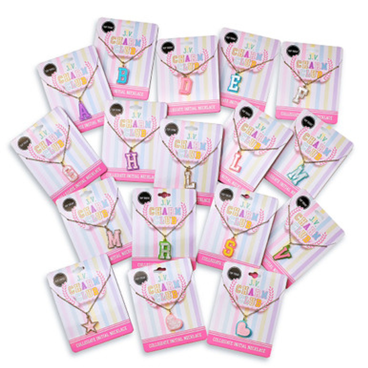 Top Trenz Acrylic JV Charm Necklaces