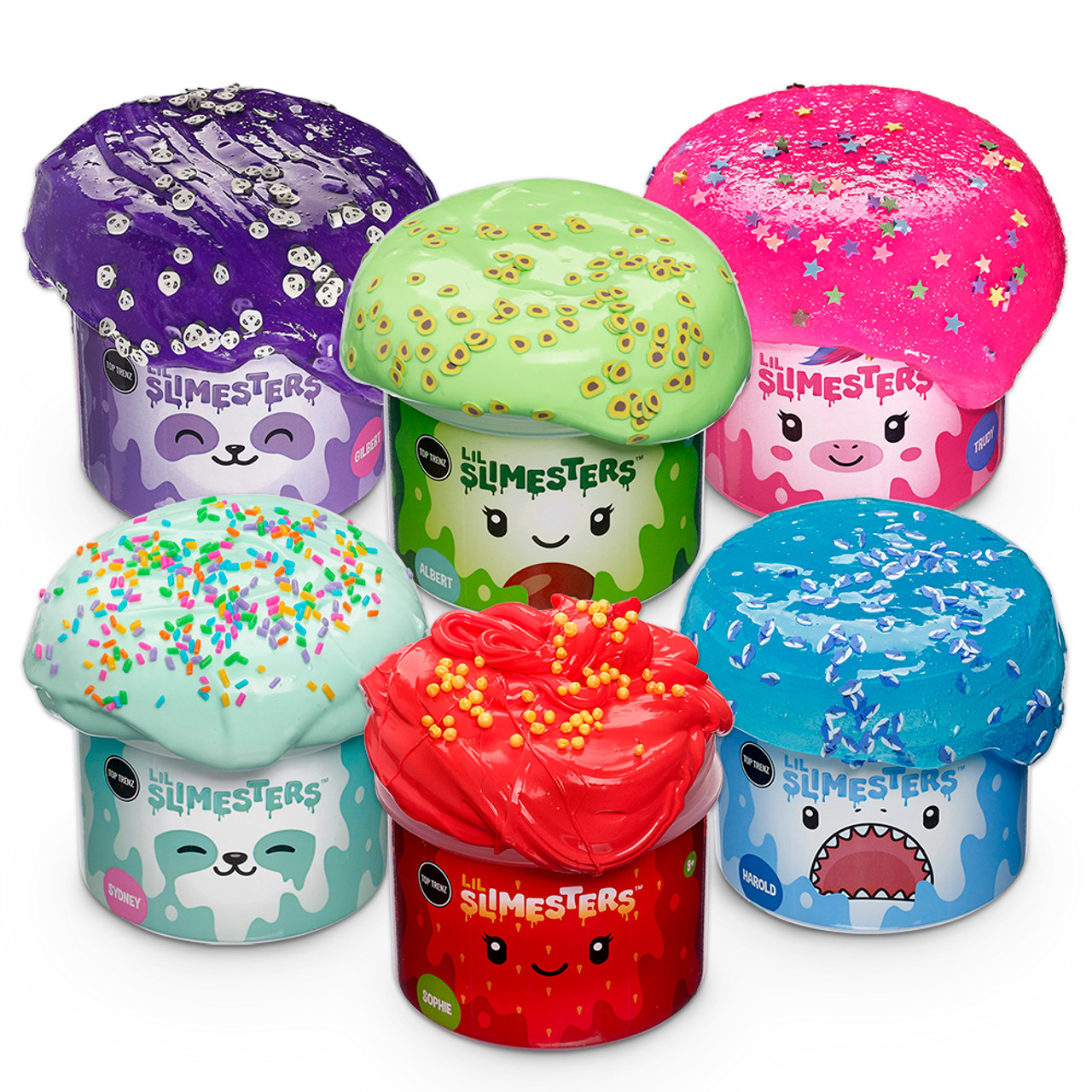 Lil' Slimesters Gilbert Glossy Panda Slime