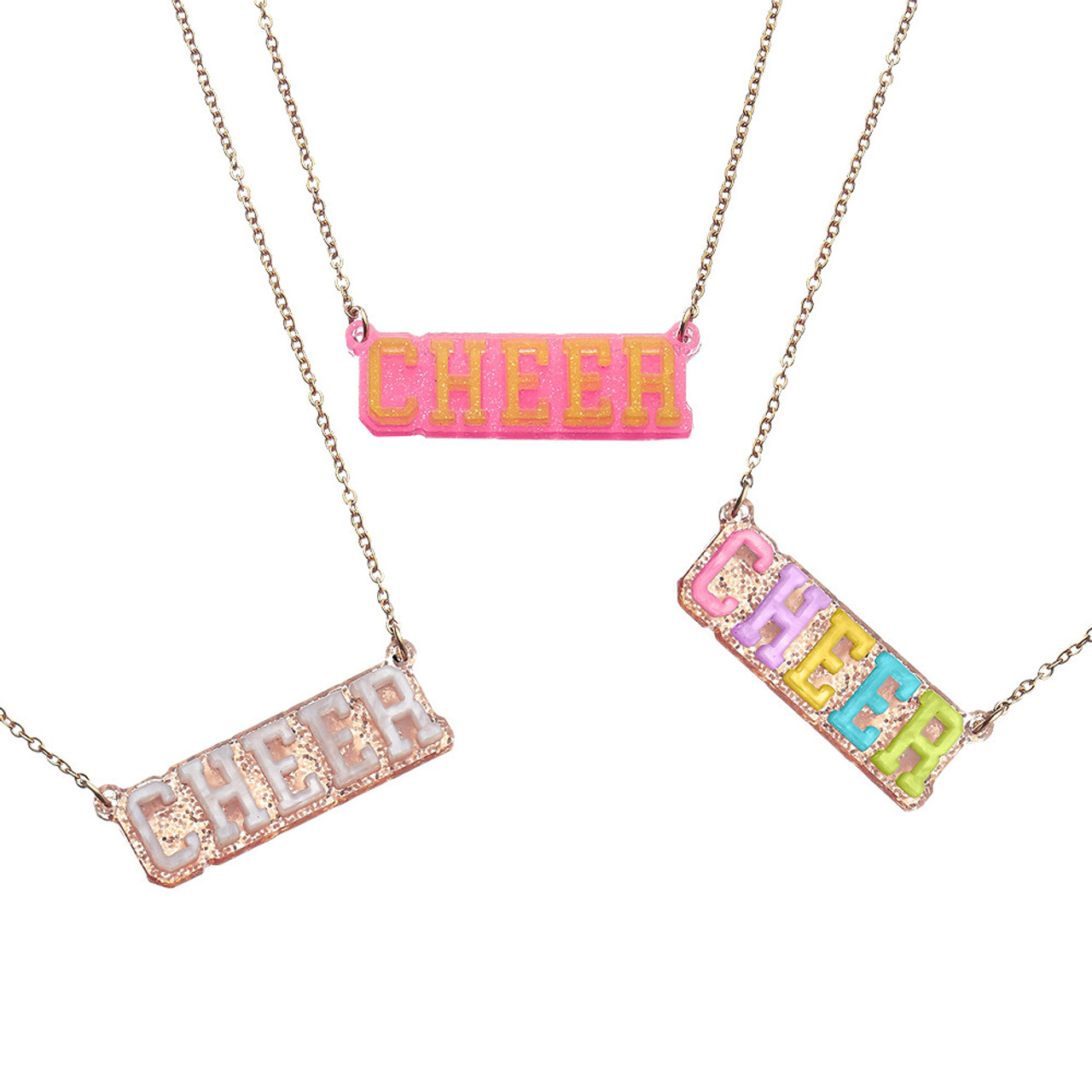 JV Charm Cheer Necklaces by Top Trenz