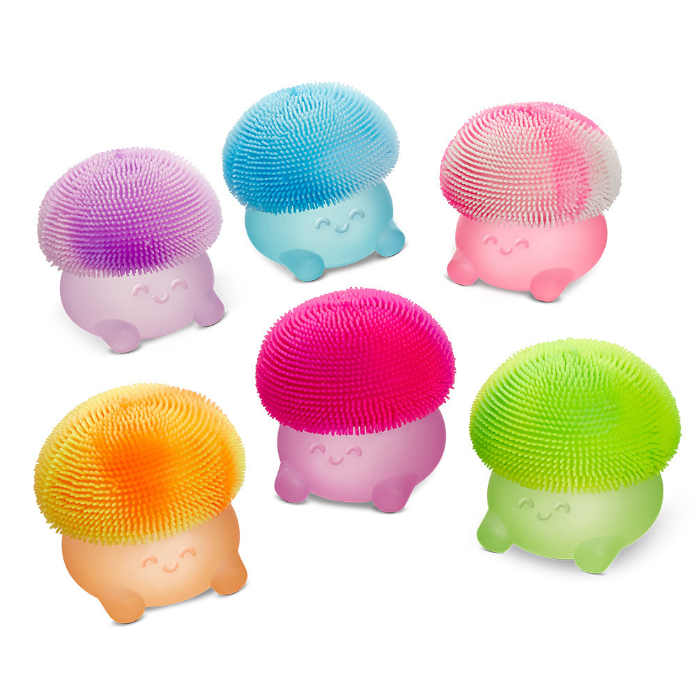 Top Trenz Super Duper Sugar Squishier Mushrooms in blue