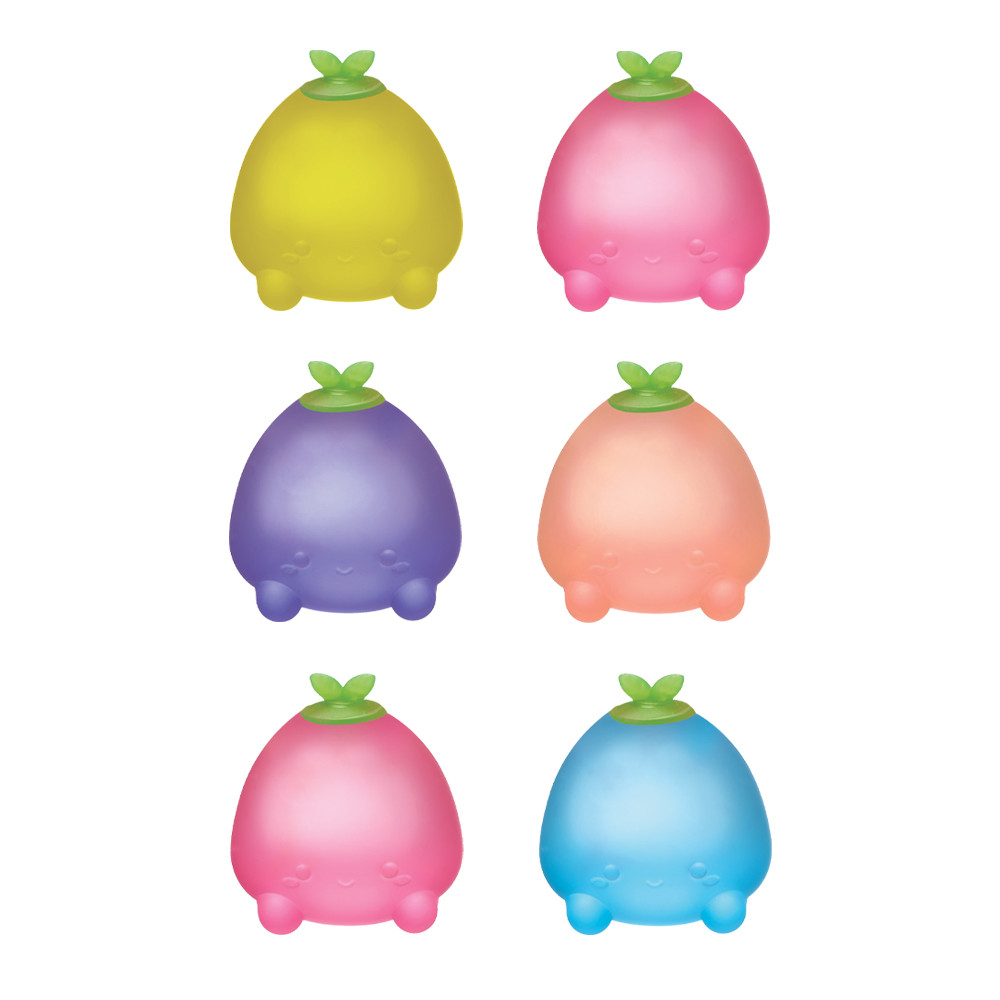 Super Duper Sugar Squisher Mini Fruit 2-Pack | Sensory Squishy Toys