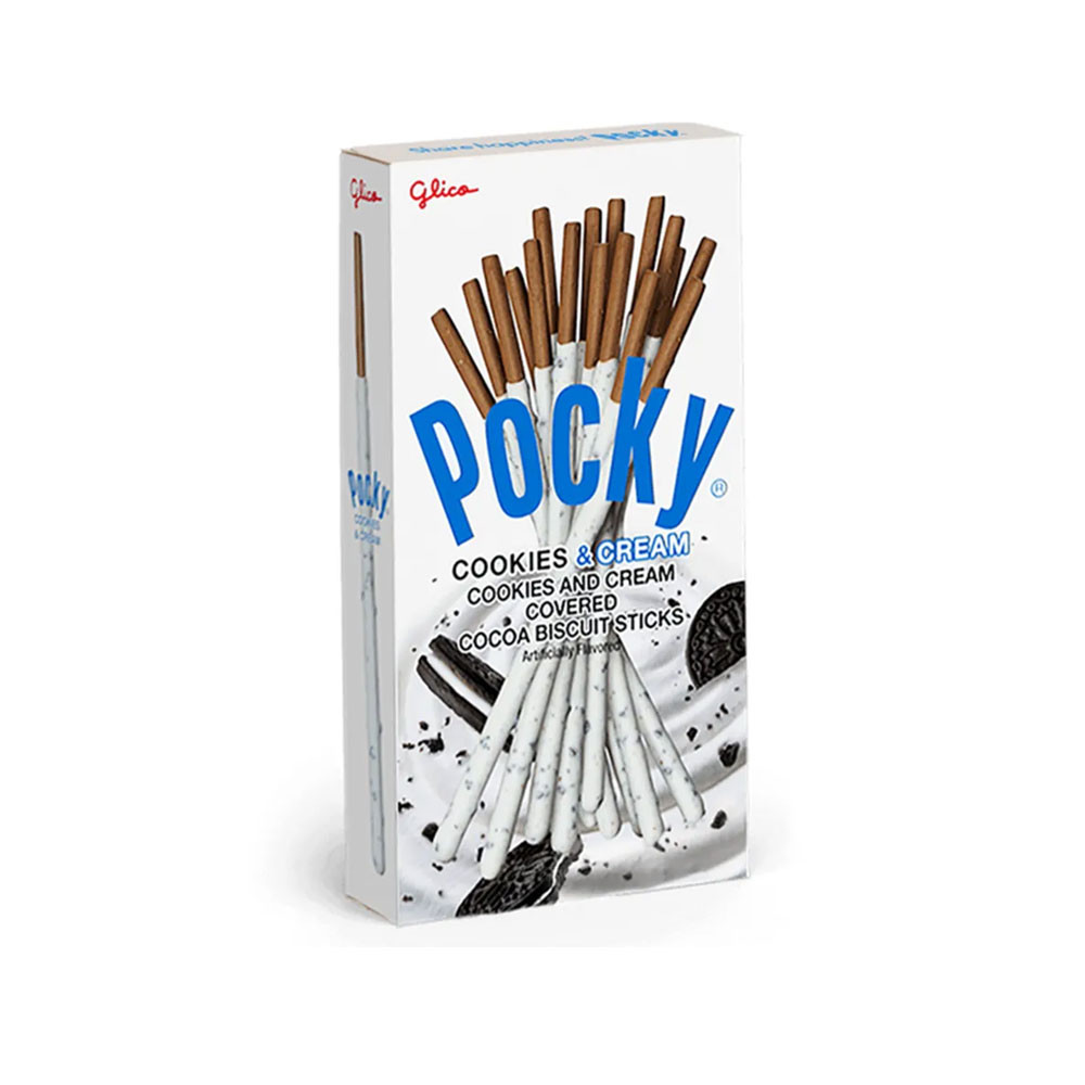 Pocky Cookies & Cream | Crunchy Biscuit Sticks with a Sweet Twist!