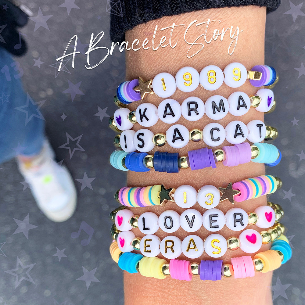 LOVELY STORY パステルビーズブレスレット Lover Bracelet Story Set – Pastel 4-Piece Collection