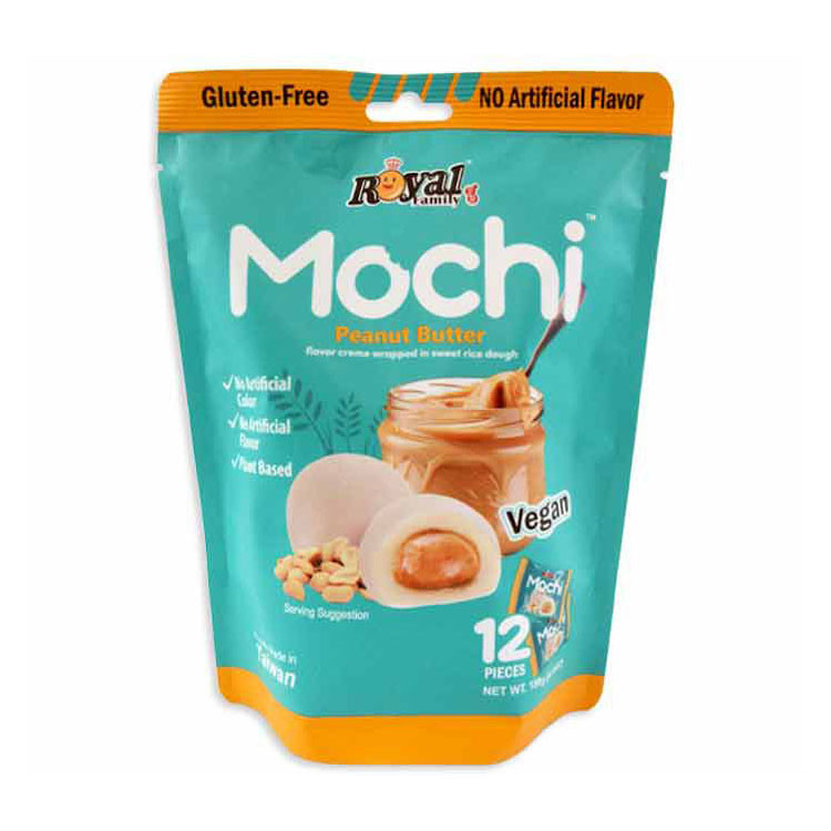 Royal Family Peanut Butter Mochi – Gluten-Free & Vegan Sweet Treat