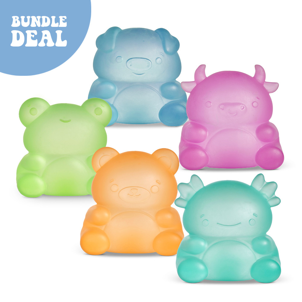 Gummy Animal Sugar Squishers – Full Family Bundle