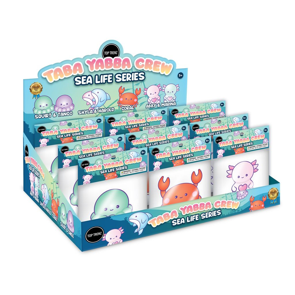 Taba Yabba Crew – Sea Life Series | Extra Sticky Fidget Toys to