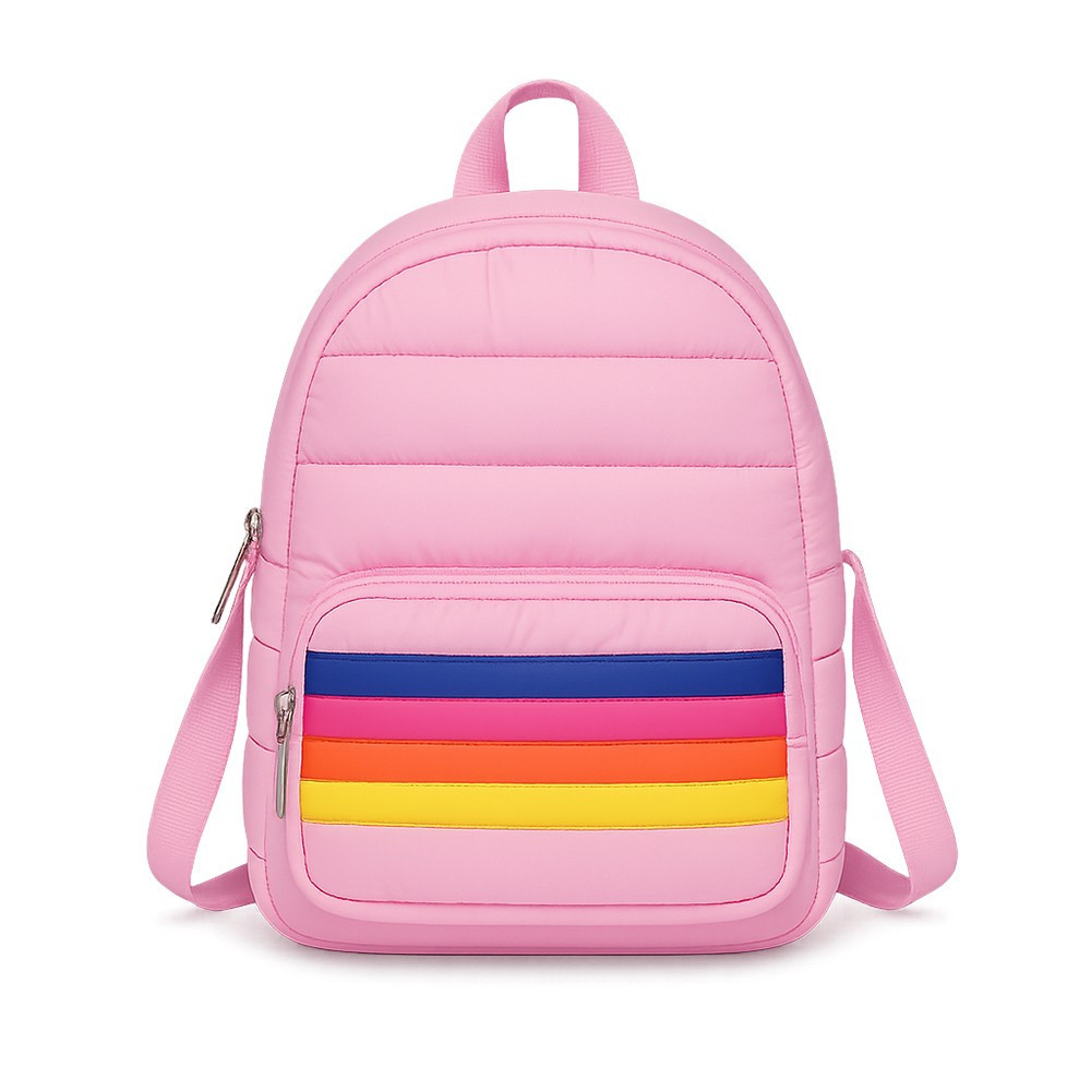 pink mini backpack