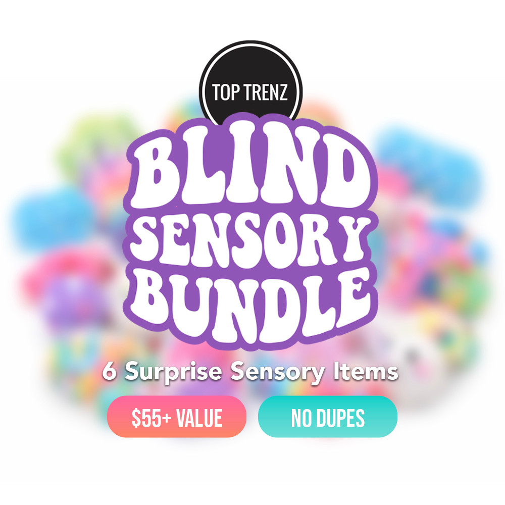 Blind Sensory Bundle – 6 Surprise Squishy & Fidget Toys