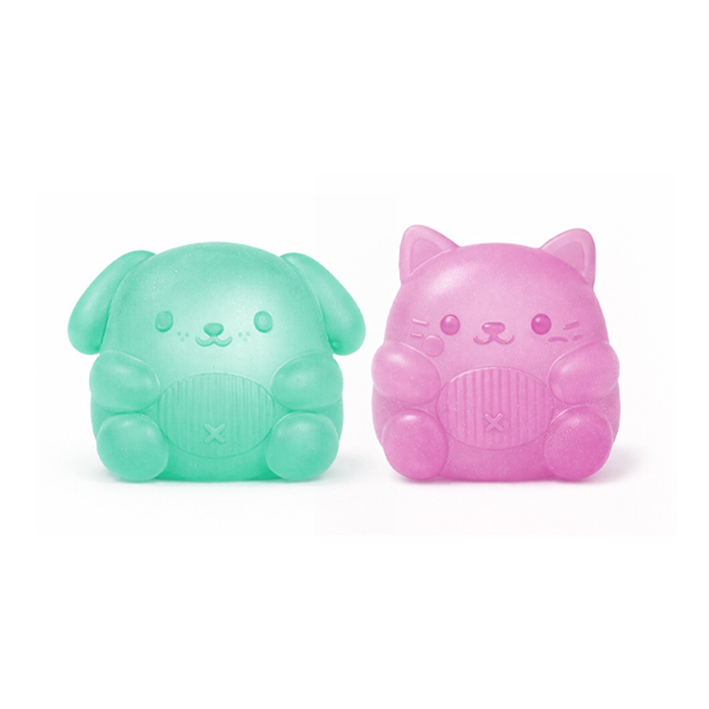 Super Duper Sugar Squisher Purple Mini Kitty & Blue Mini Puppy