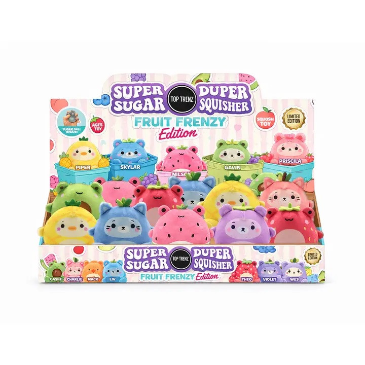 Fruit Frenzy Edition Sugar Plush | Super Duper Sugar Squisher