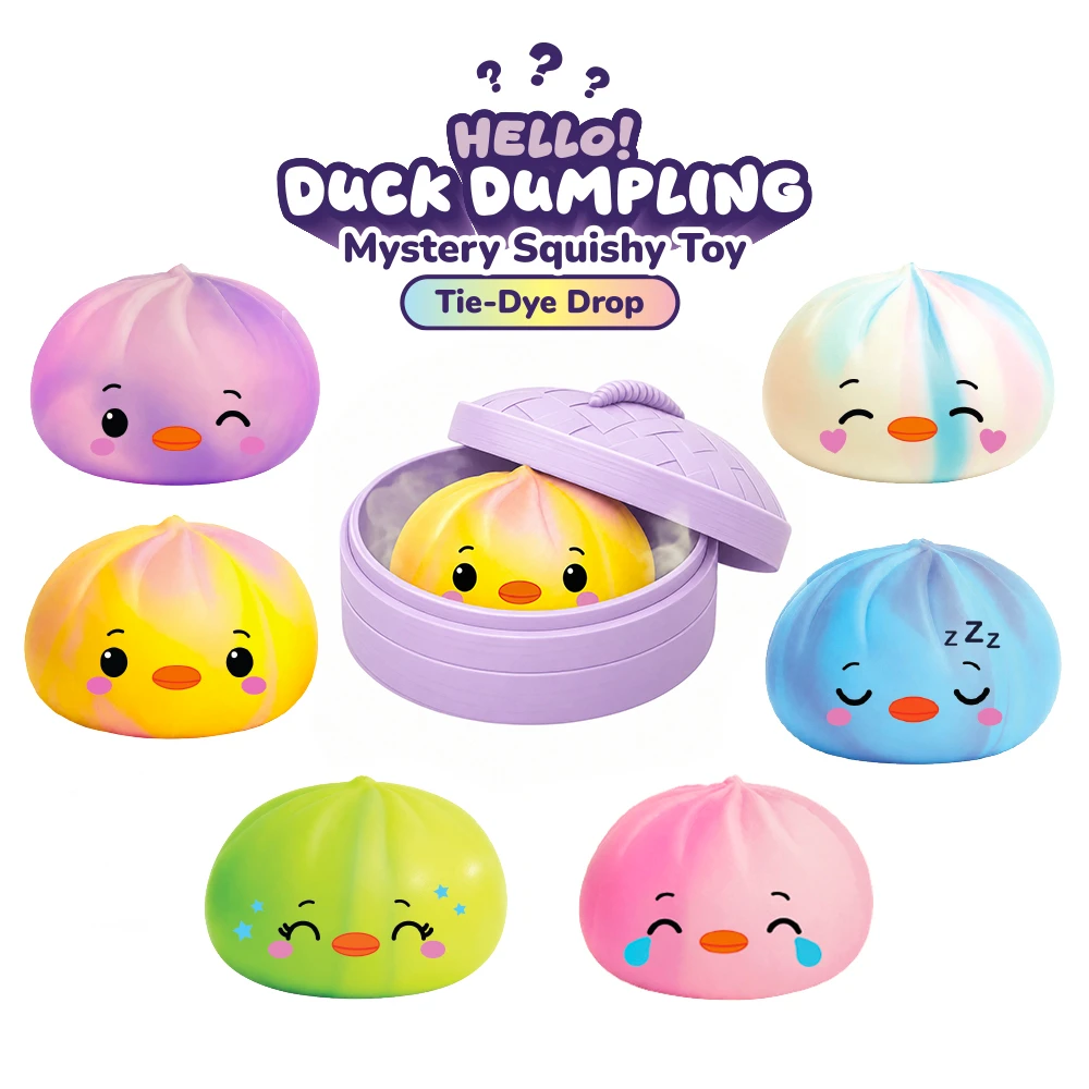 Hello Duck Dumpling Tie-Dye Edition
