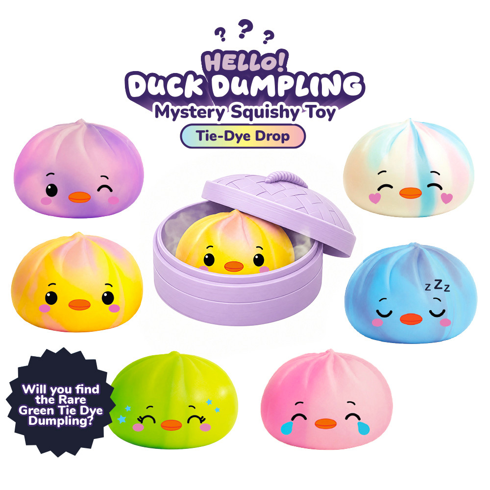 Hello Duck Dumpling Tie-Dye Edition