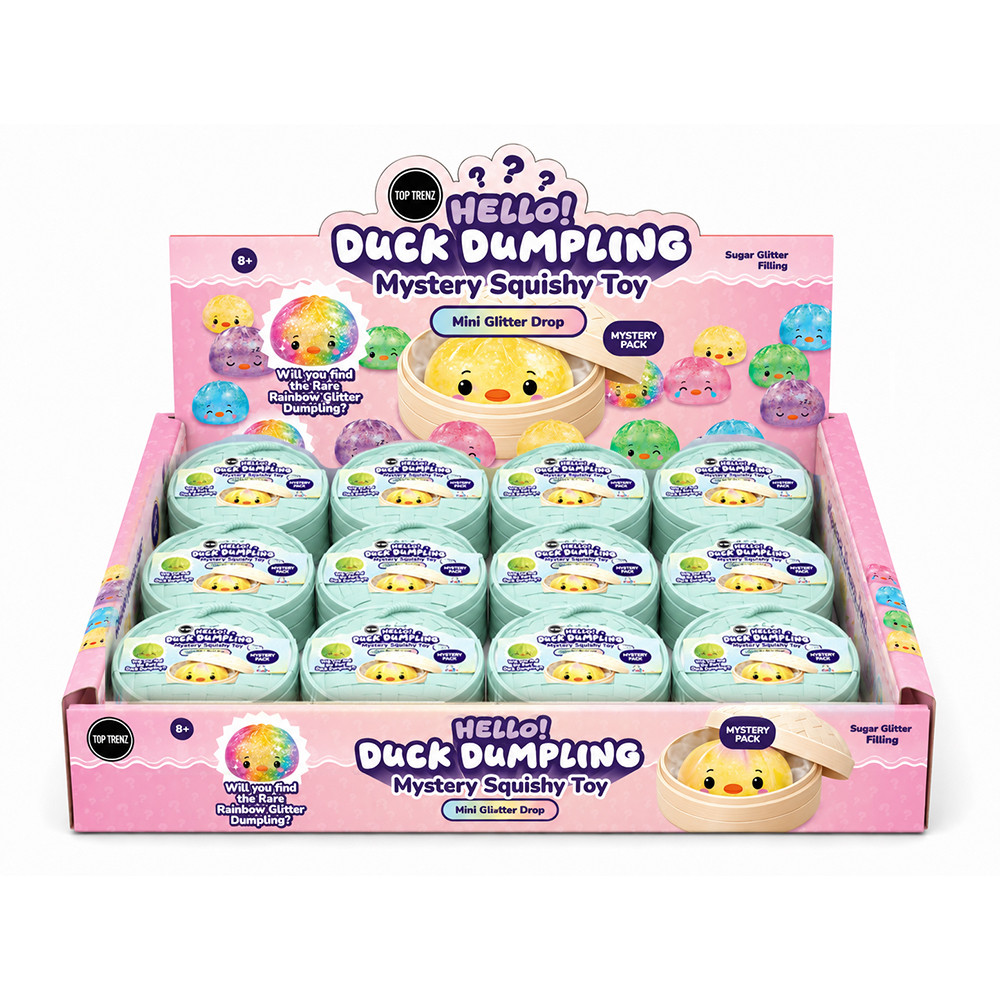 Hello Duck Dumpling Mystery Sugar Glitter Edition | Squishy Toy
