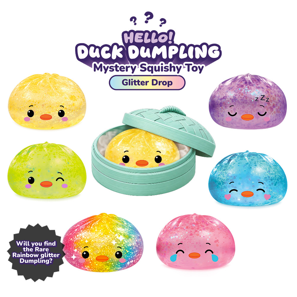 Hello Duck Dumpling Mystery Sugar Glitter Edition | Squishy Toy