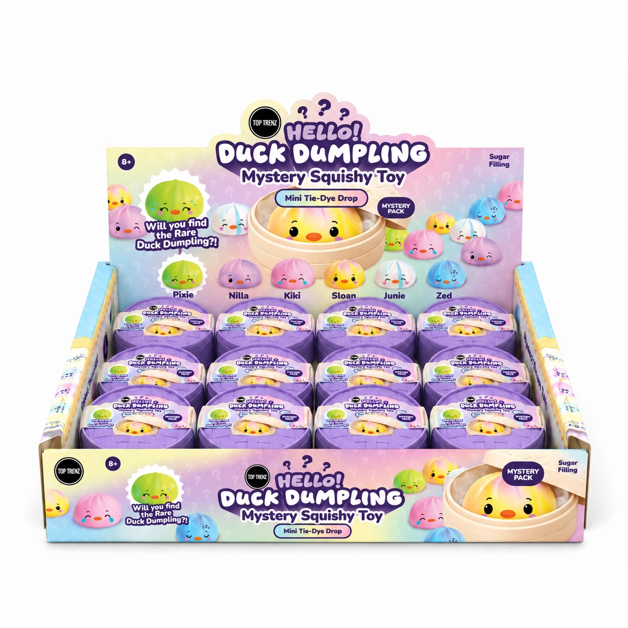 Hello Duck Dumpling – Mystery Mini Tie-Dye Edition