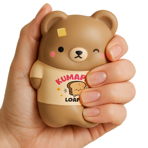 【８点】teddy bear スクイーズ　まとめ売り Kumapan Mystery Loafie Bears Slow Rise Squishy Toy
