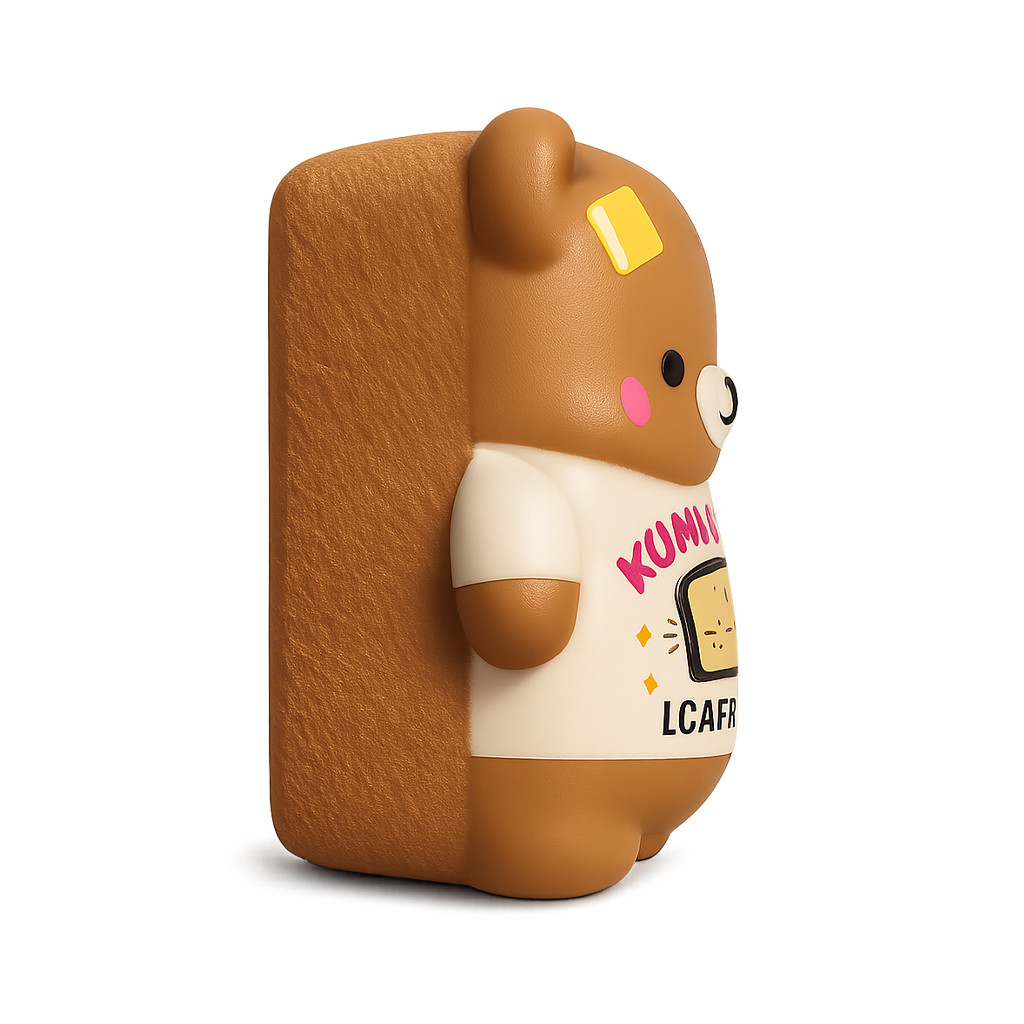 Kumapan Mystery Loafie Bears Slow Rise Squishy Toy
