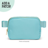 Top Trenz Everyday Nylon Belt Bag in Blue Color