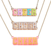 JV Charm Cheer Necklaces by Top Trenz